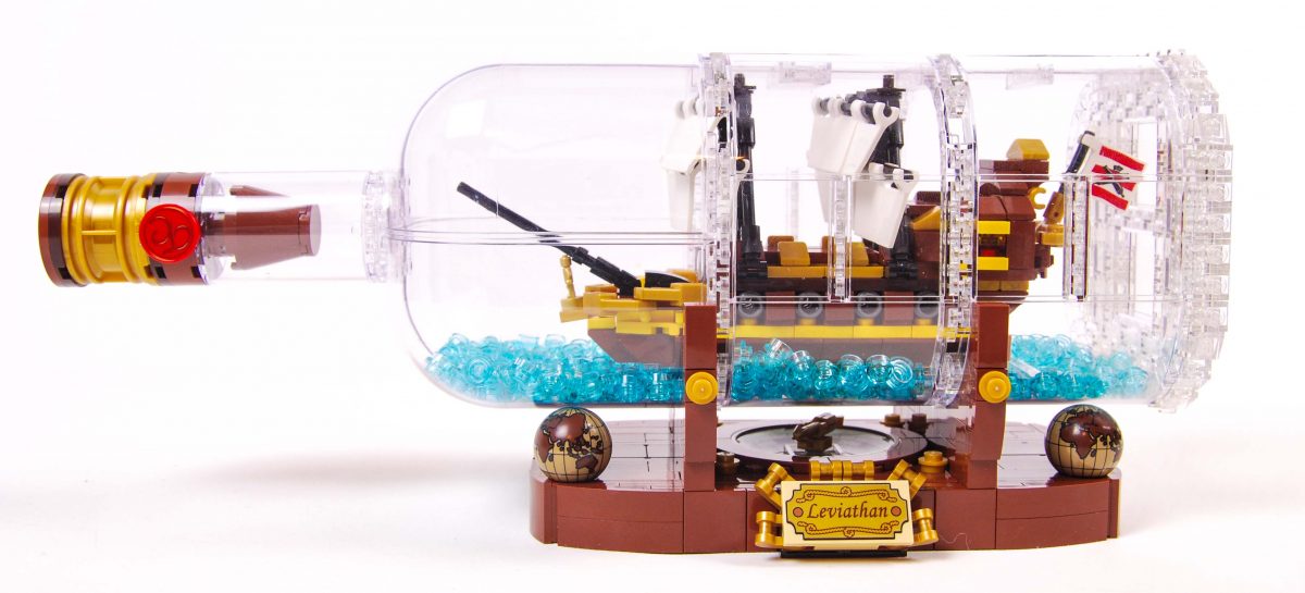 ship in bottle lego