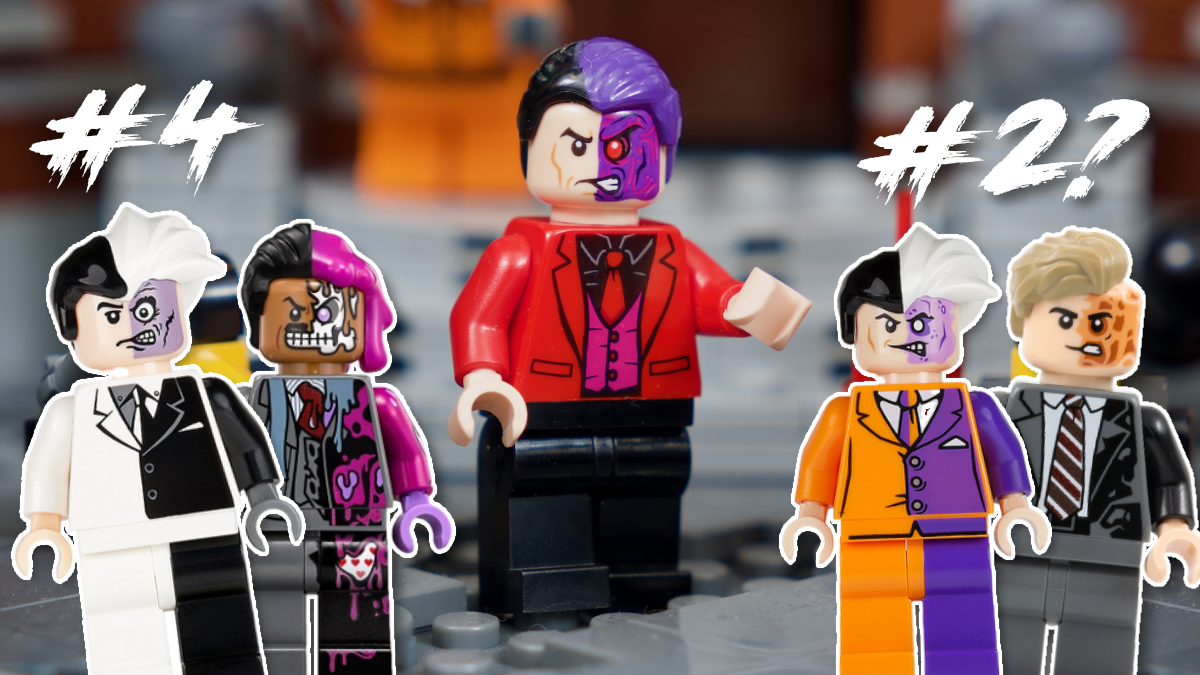 Rangering af alle LEGO TwoFace minifigurer indtil videre
