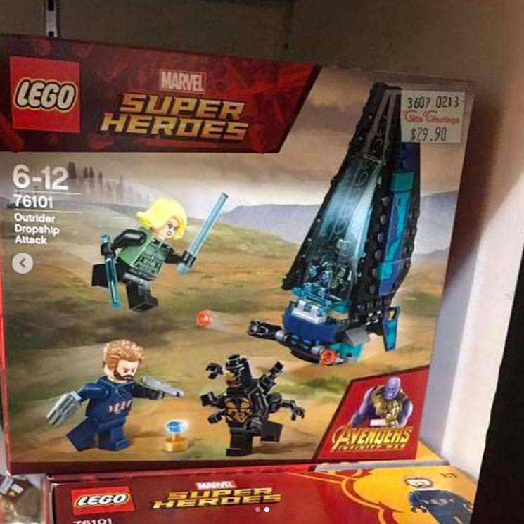 LEGO Marvel Super Heroes – Avengers: Infinity War sets found in shops