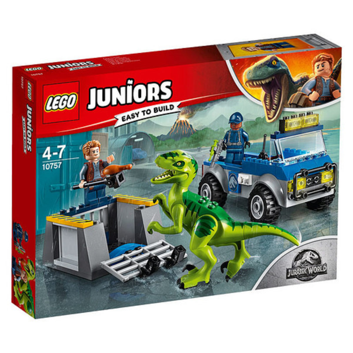 Lego Jurassic World Fallen Kingdom 10757 Raptor Rescue Truck Review