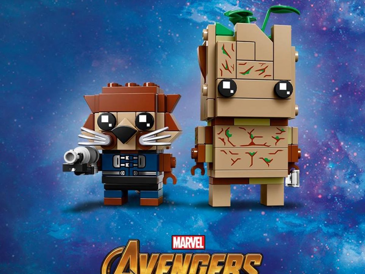 lego groot and rocket