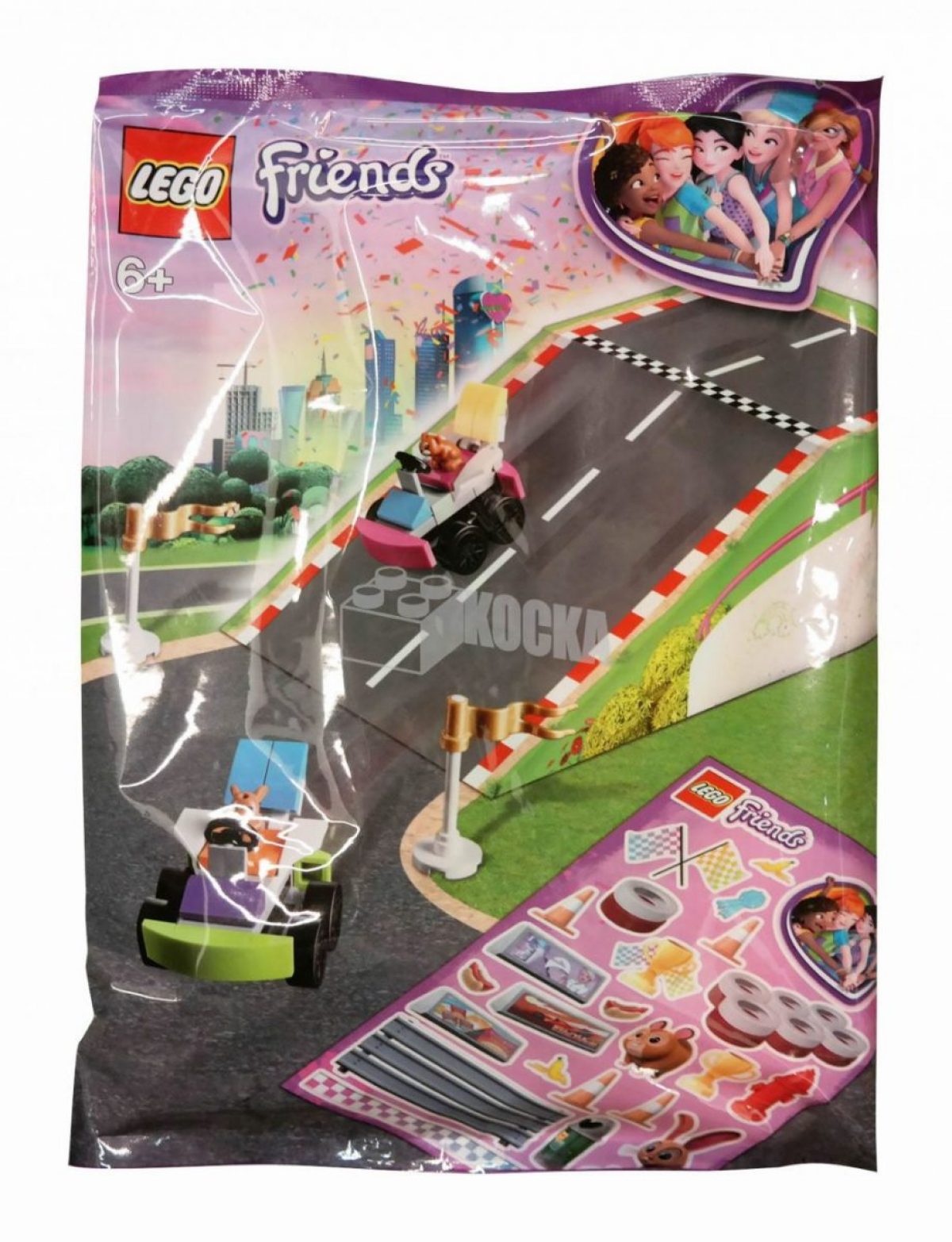 lego friends race track