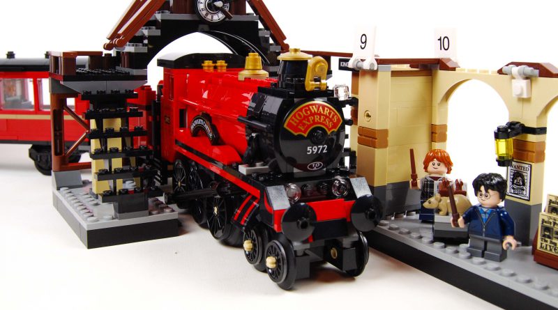 harry potter hogwarts express train lego