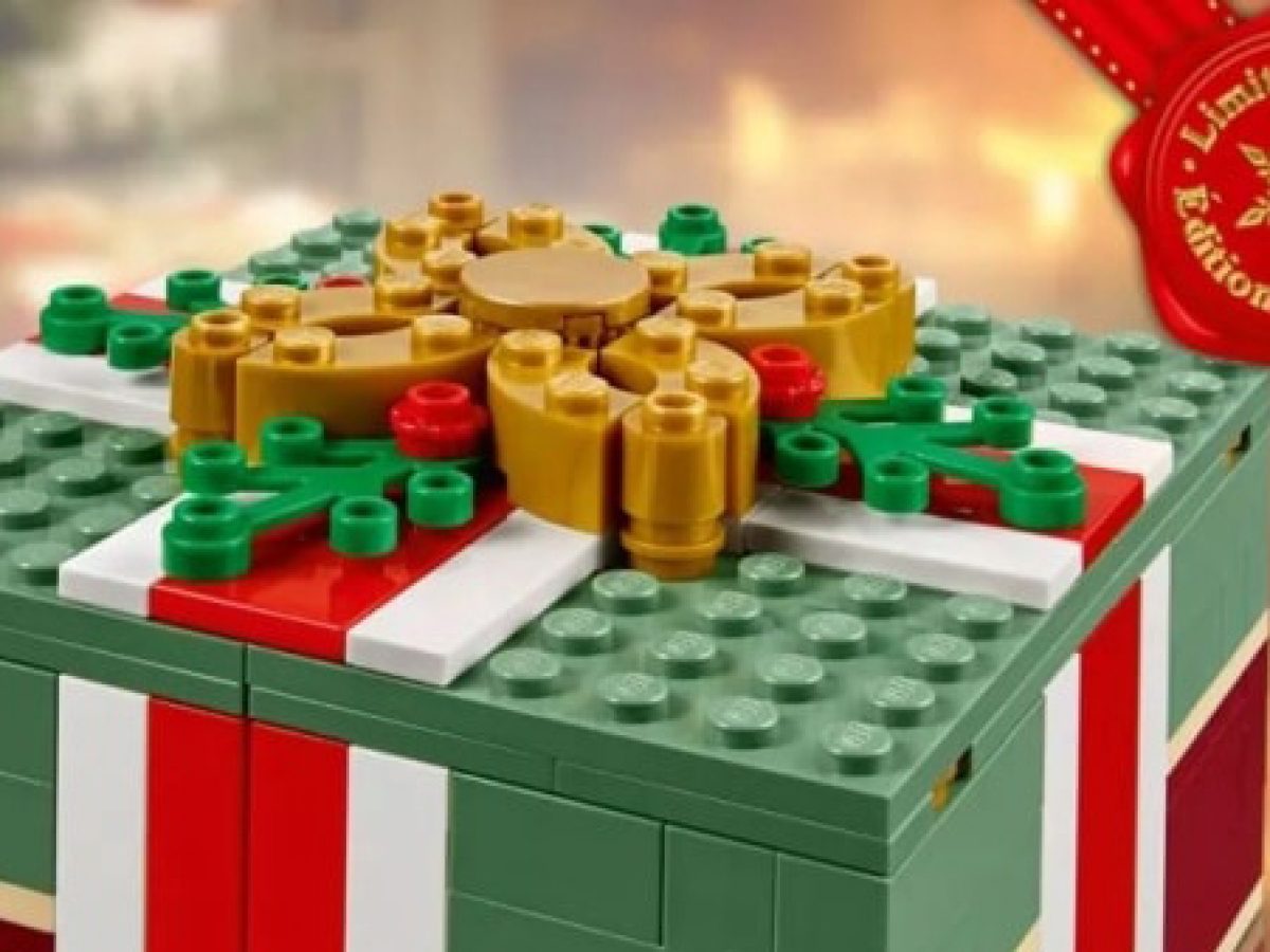 lego 40292 christmas gift box