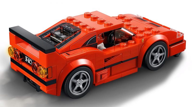 LEGO Speed Champions 75890 Ferrari F40 Competizione 2019 set revealed