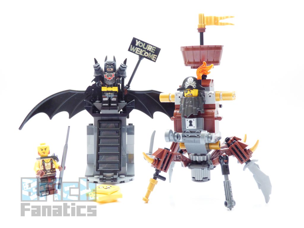 LEGO Movie Battle-Ready Batman? and MetalBeard 70836 