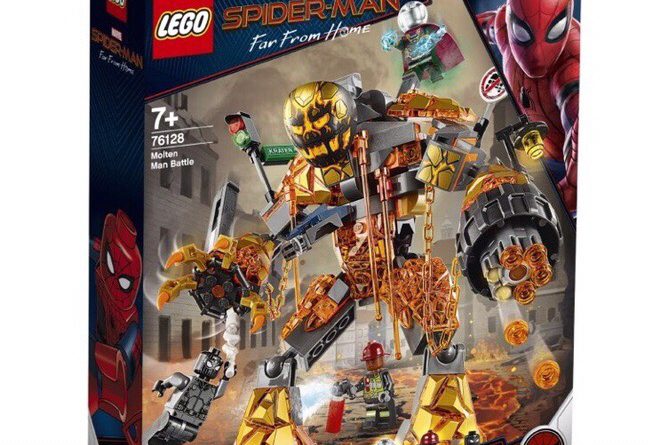 spiderman lego sets far from home