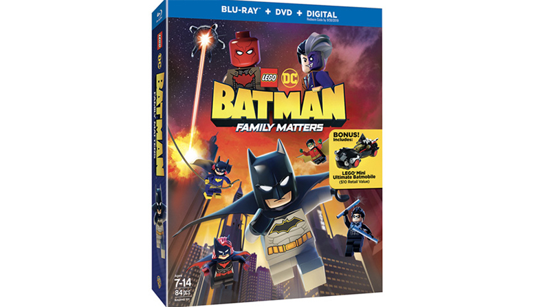 LEGO DC: Batman – Family Matters coming to Blu-ray and DVD
