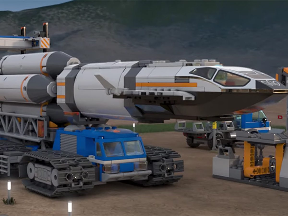 lego city rocket assembly & transport 60229