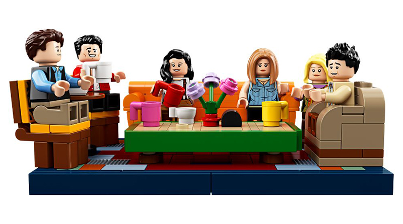 LEGO Ideas Friends 21319 Central Perk minifigures revealed