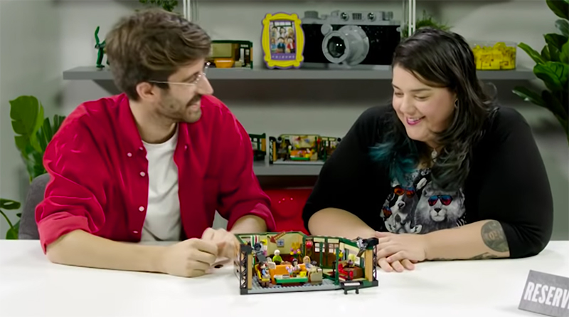 LEGO Central Perk Designer Video  LEGO Ideas 21319 Friends TV Show 