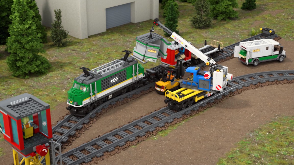 Zoom su Zavvi per il miglior prezzo ancora su LEGO City 60198 Treno merci