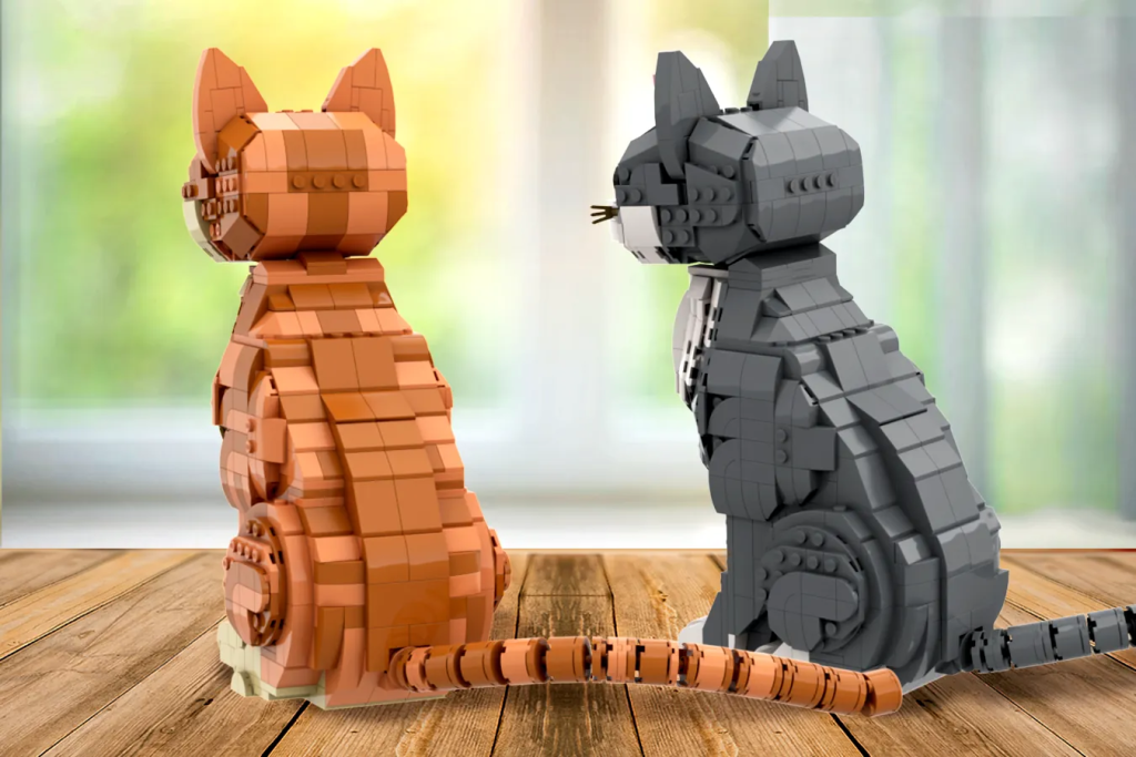 Il designer di Starry Night invia LEGO Ideas in delirio felino