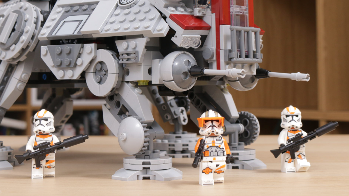 LEGO 75337 Star Wars Le Marcheur AT-TE, Jouet, Figurines Droïdes