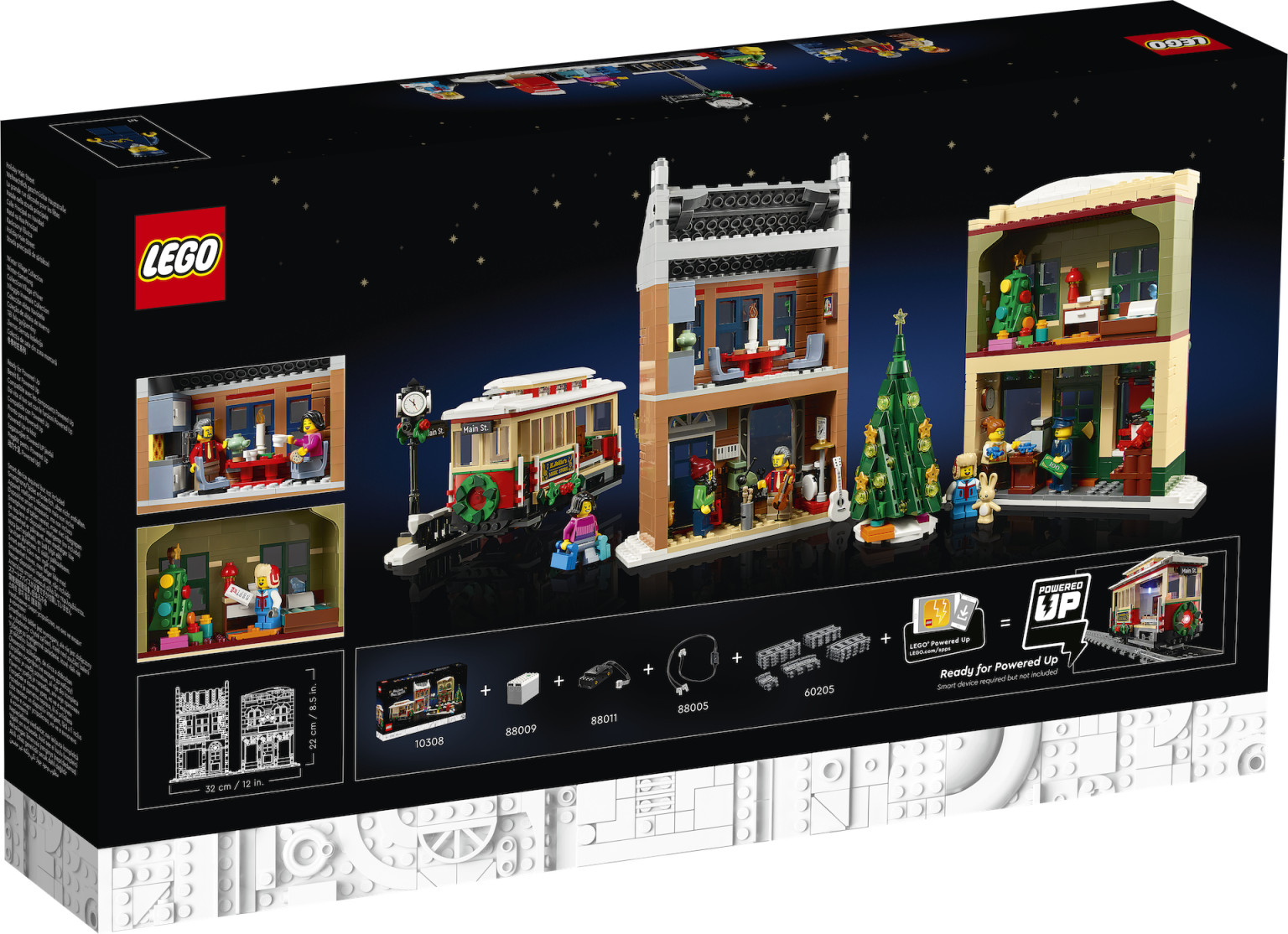 LEGO Winter Village 10308 Holiday Main Street revealed