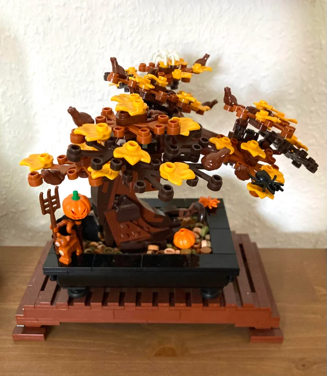 Get LEGO 10281 Bonsai Tree ready for spooky season