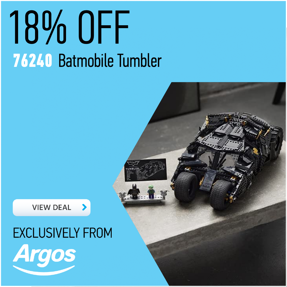 Lego best sale batmobile argos