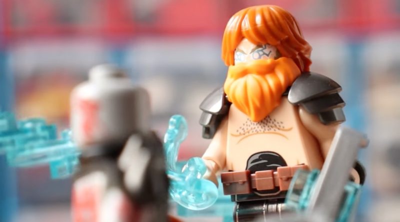 Epic LEGO God of War Ragnarök build pits Kratos against Thor