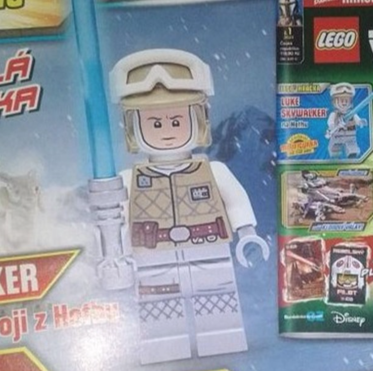 LEGO Star Wars magazine Luke Skywalker minifigure