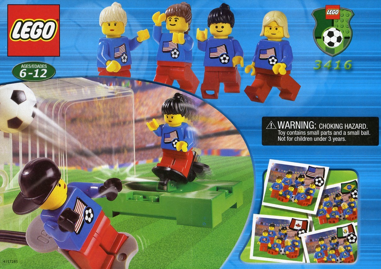 Las mejores ofertas en Jugador de fútbol LEGO ladrillos LEGO (r), piezas y  piezas