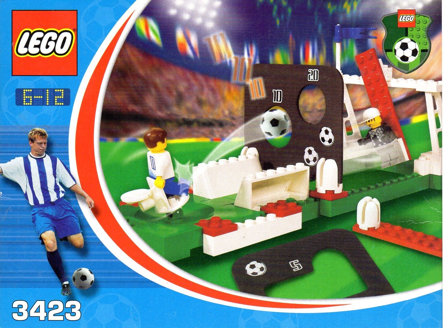 NEW Lego 3425 Sports Football Soccer US National Team Cup 2002 Set