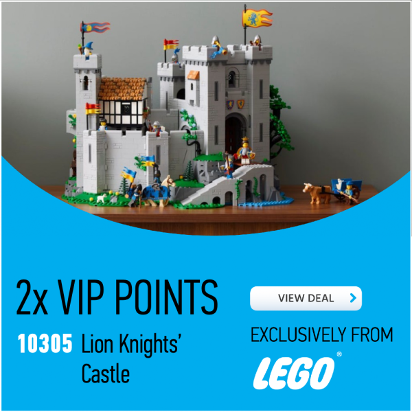 LEGO Double VIP Points complete shopping guide