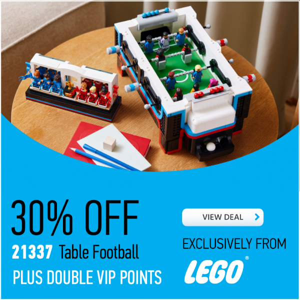 LEGO Double VIP Points complete shopping guide