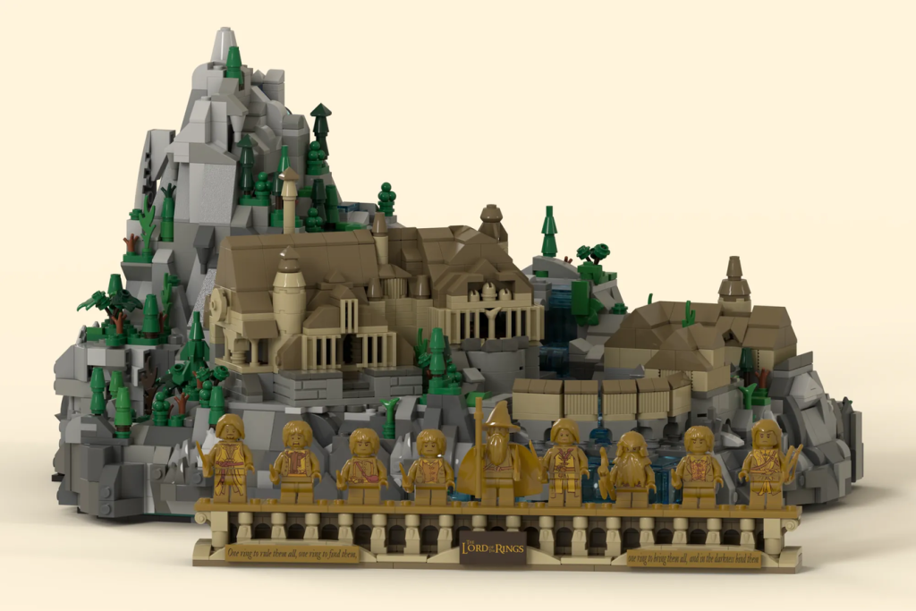 Collecting The Precious – What if a Lego Minas Tirith was made?