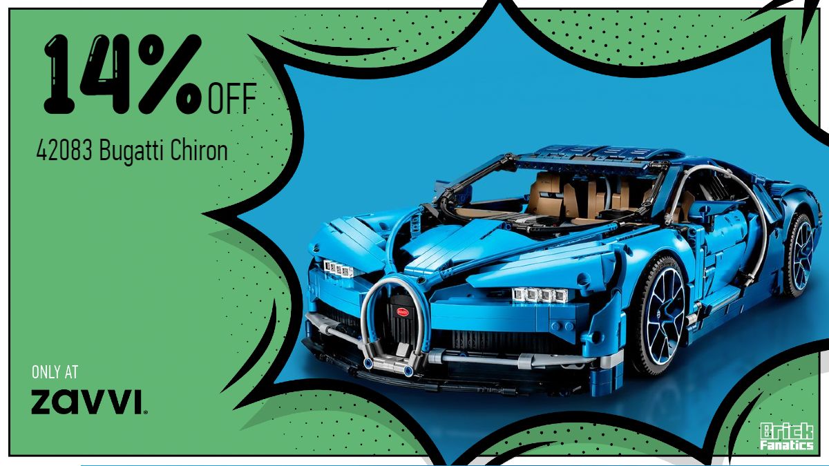 LEGO Technic Bugatti Chiron Set 42083 - The Minifigure Store
