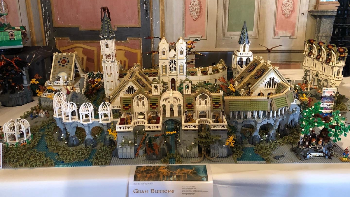 Check Out This Incredible 200,000 LEGO Brick Creation of Rivendell