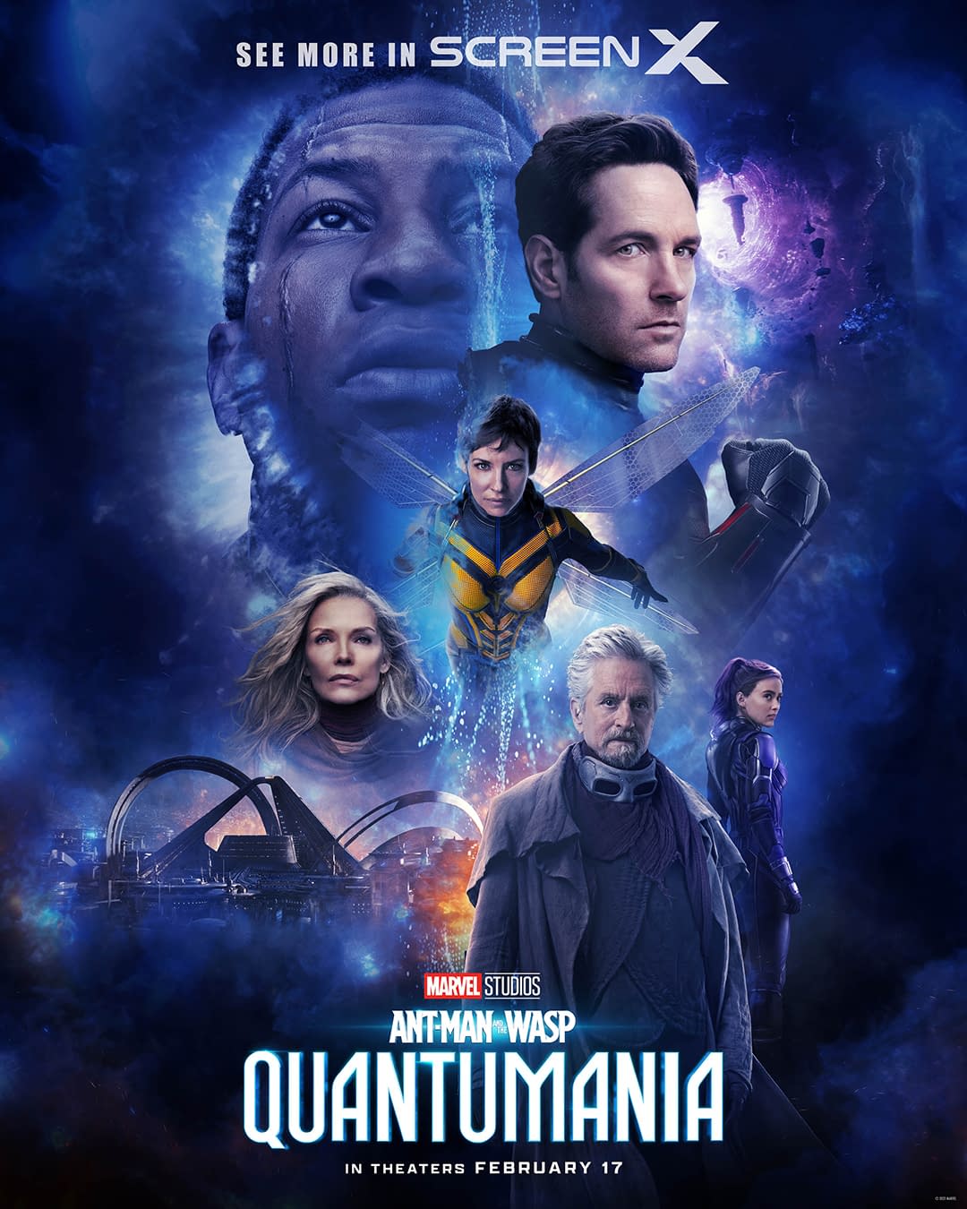 Ant-Man and the Wasp Quantumania Poster Shows the Quantum Realm in 3D