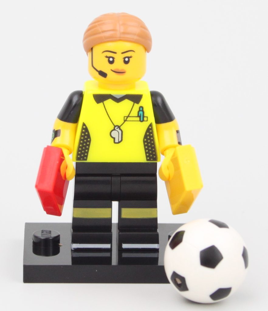 Lego Football Referee 71037 Collectible Series 24 Minifigure