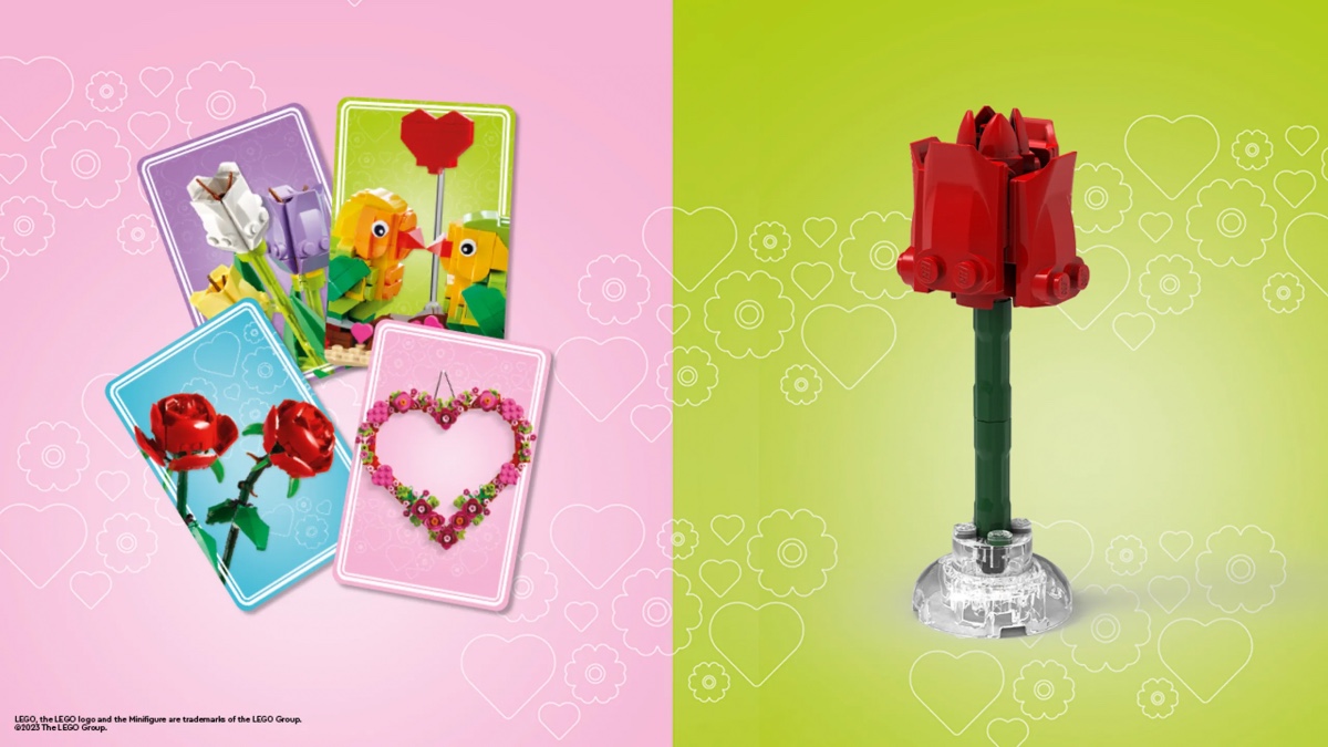 Brickfinder - Build This Lovely LEGO Rose In Time For Valentines Day