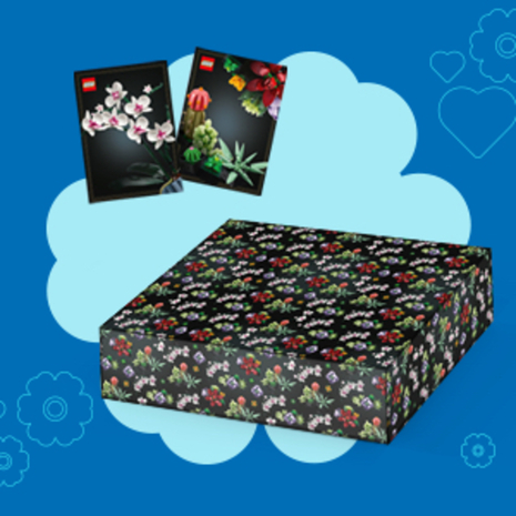 LEGO Set 5007576-1 Botanical Collection VIP Wrapping Paper (2023 Gear >  Stationery and Office Supplies)