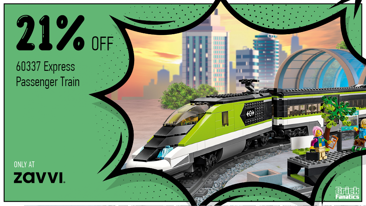 Offer on LEGO City 60337 Express Passenger train at Zavvi