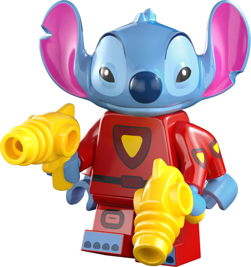 First Look at Stitch from the Disney 100 Anniversary CMF series : r/Legoleak