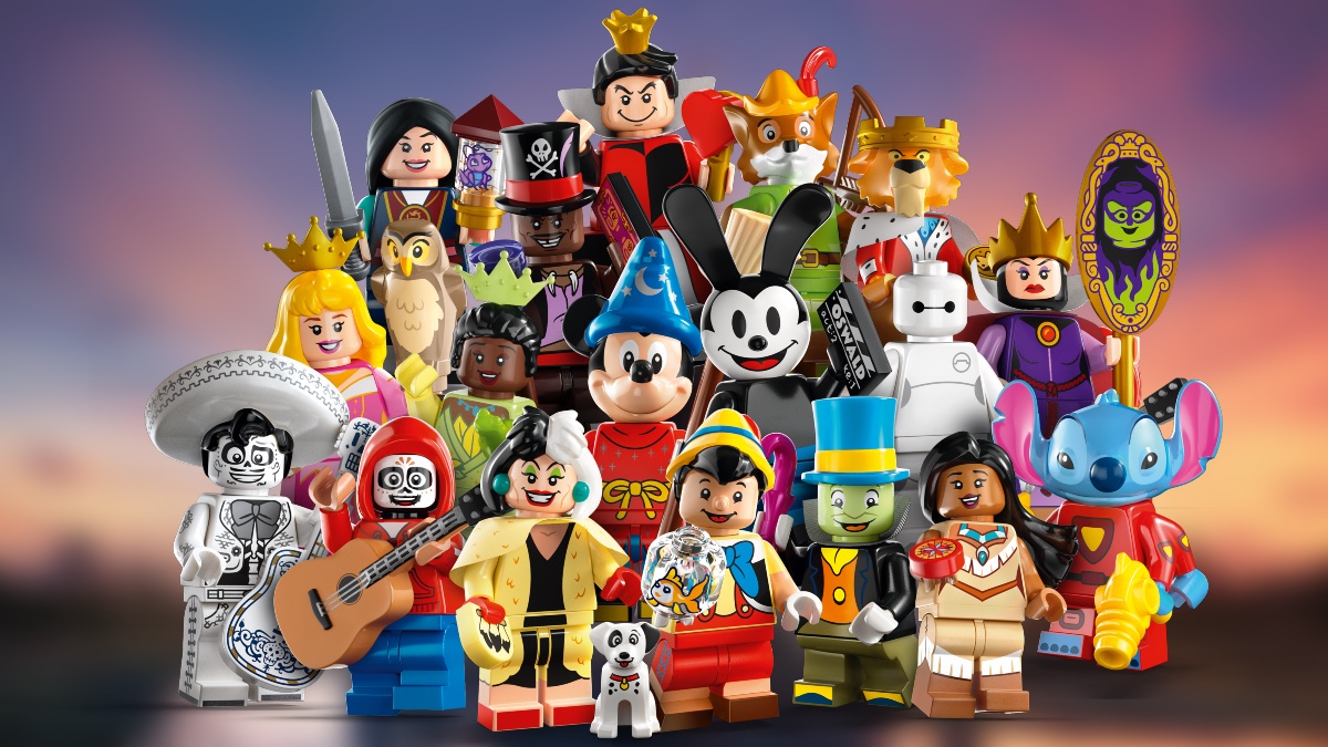 First look at LEGO 71038 Disney 100 minifigure collection