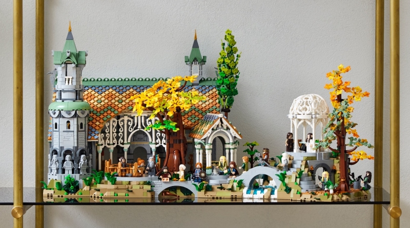 LEGO 10316 Il Signore degli Anelli: la firma del designer di Rivendell
