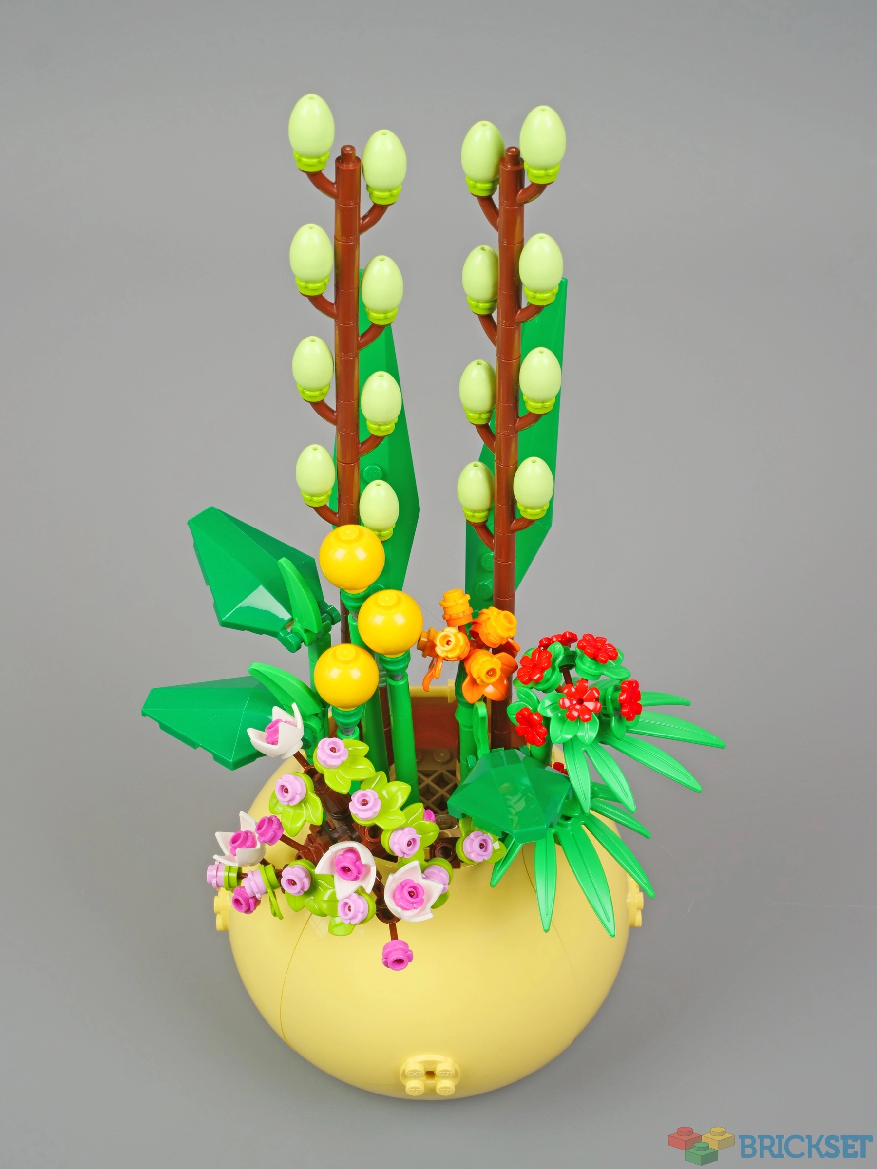6x pot de fleur LEGO® avec fleurs