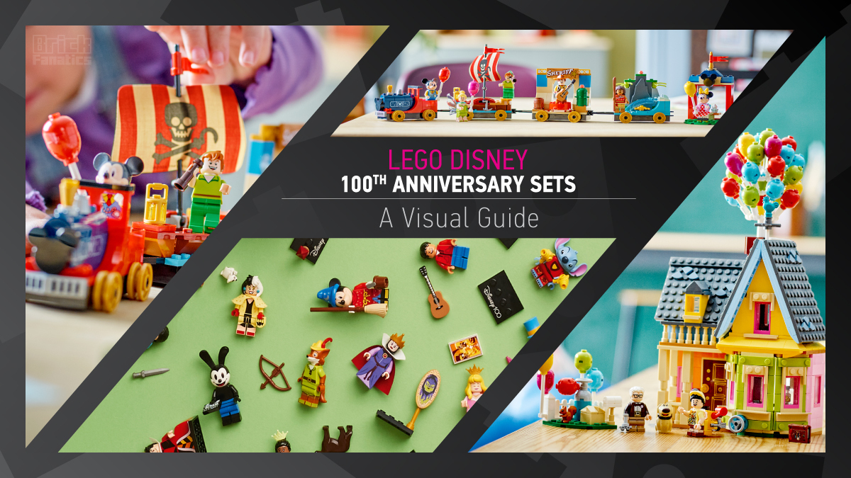 LEGO's New Disney 100th Anniversary Sets Include the Up House, Minifigure  Series & More + Review! 