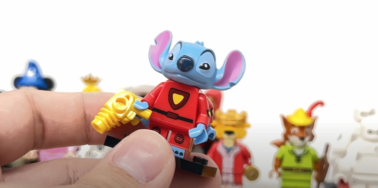 LEGO Teases Collectible Disney100 LEGO Minifigures, Stitch Figure Leaked -  WDW News Today