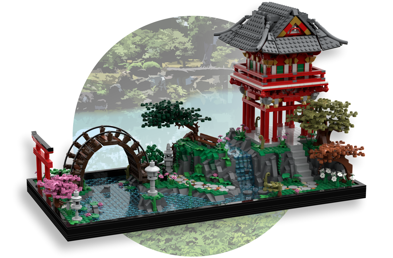 More details on rumoured LEGO Icons 10315 Zen Garden set