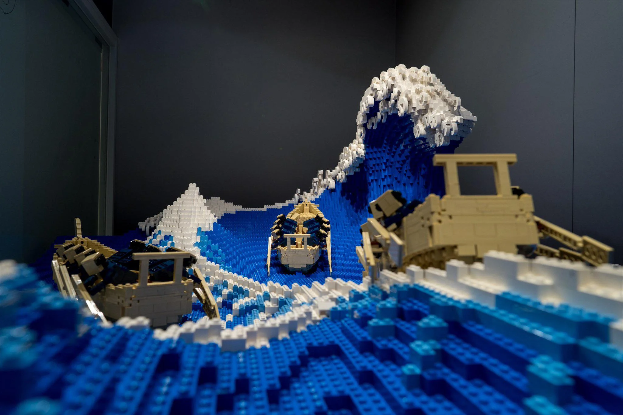 Teca LP150  Per Set Lego 31208 Hokusai - La grande onda – Showcase Lab