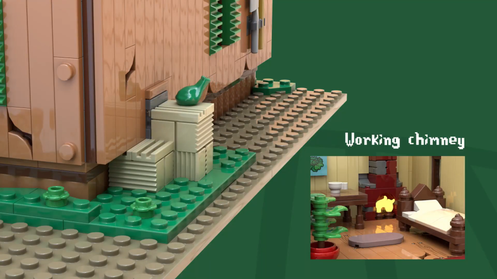 Stardew Valley Farmhouse gains 10,000 support on LEGO Ideas