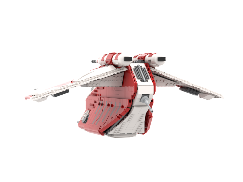 Colour change for LEGO Star Wars 75354 Republic Gunship
