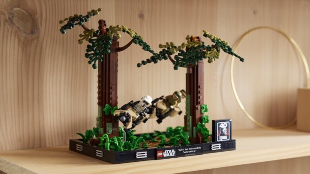 Lego Star Wars Endor Speeder Chase Diorama Collectible Building Set 75353 :  Target