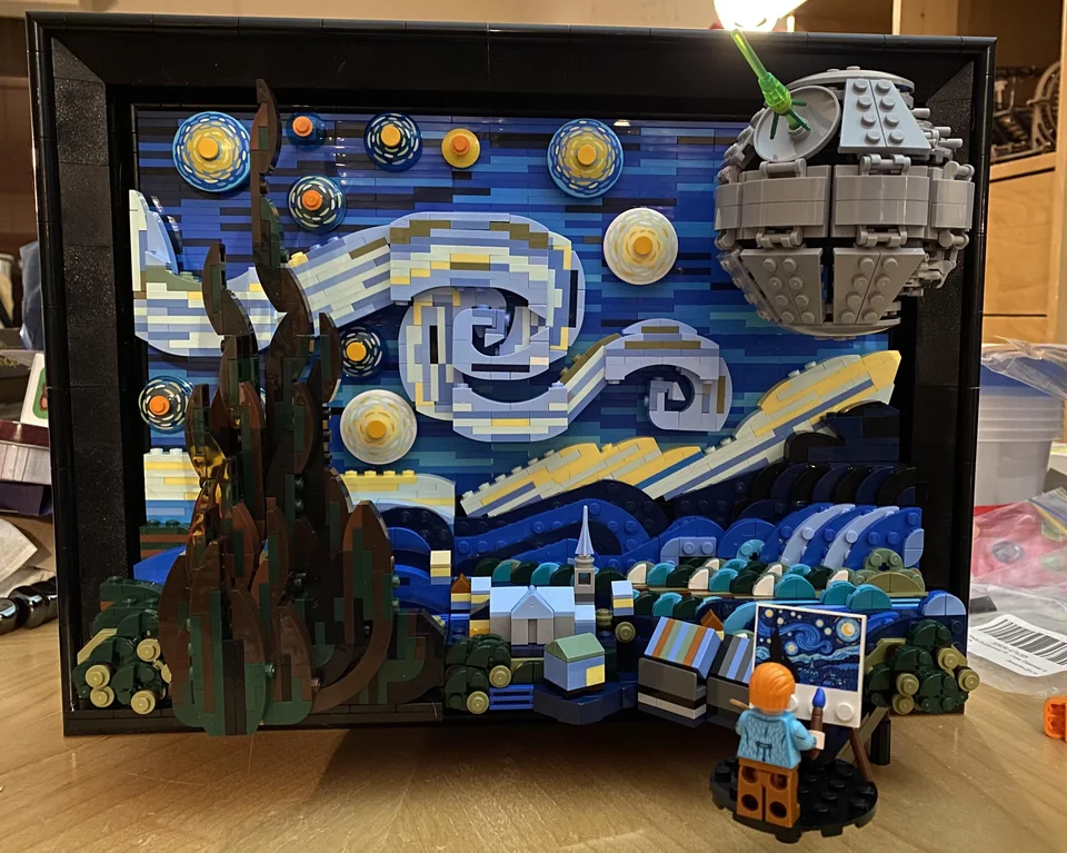 LEGO Death Star GWP can create a 'Death Starry Night