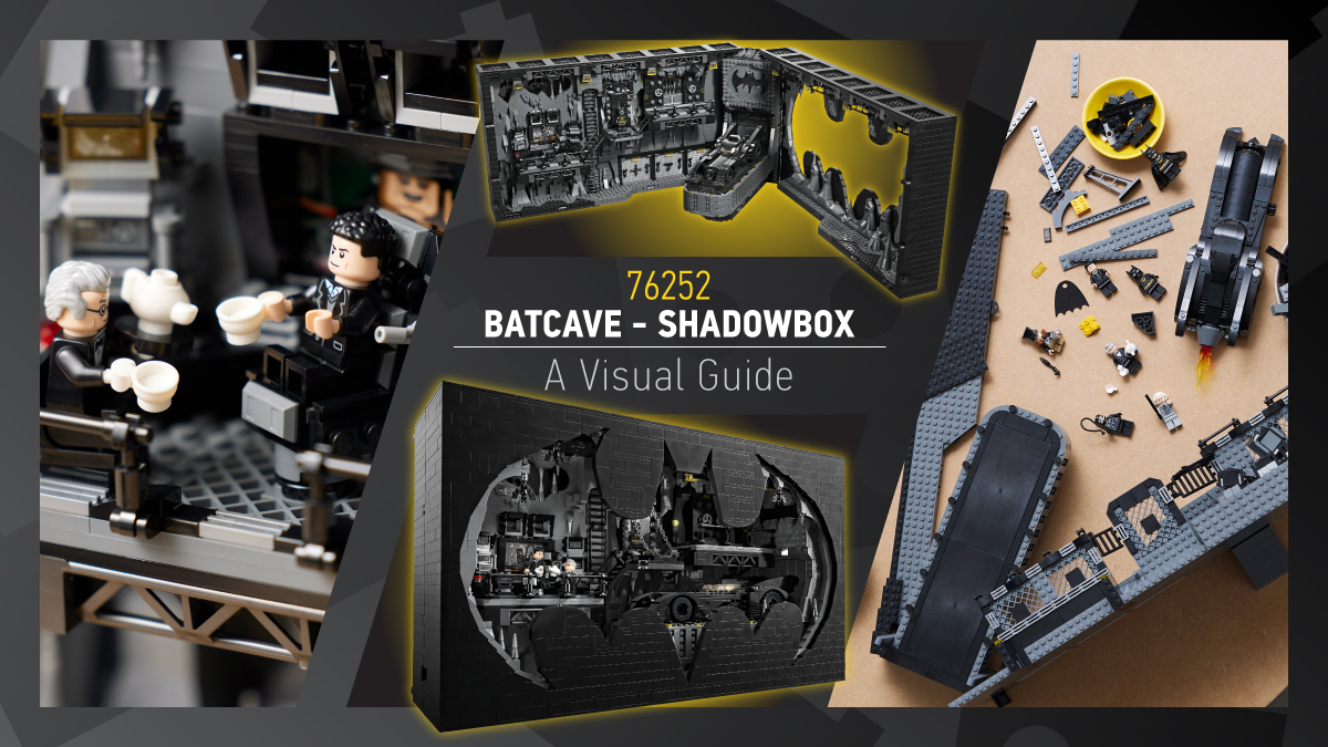 LEGO Batman 76252 Batcave – Shadow Box visual tour and gallery