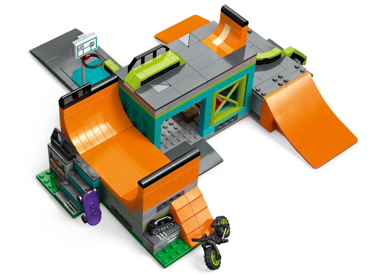 MOC] Skate Park  Lego skateboard, Lego diy, Lego design