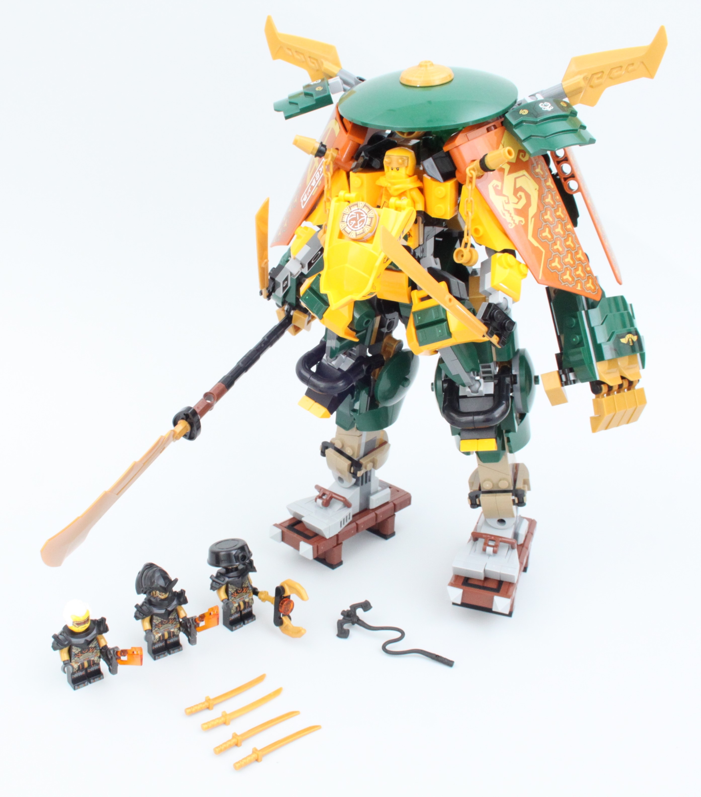 LEGO NINJAGO 71794 - L'Équipe de Robots des Ninjas Lloyd et Arin